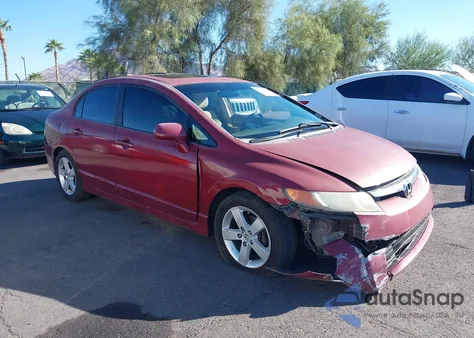 2008 Honda Civic Ex z USA, uszkodzony, nr VIN 2HGFA16888H534897
